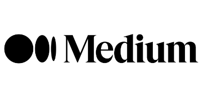 A black and white image of the medius logo.